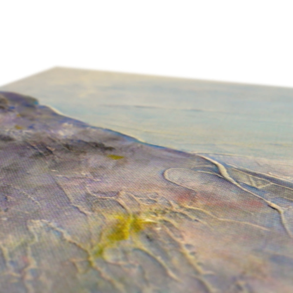 3D printed mountain model with intricate details and vibrant colors