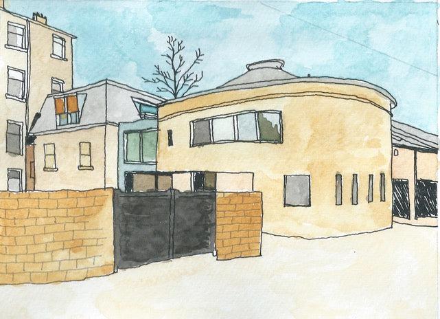 House Portraits by Damian Henry - Framed | Damian Henry Artist Printmaker