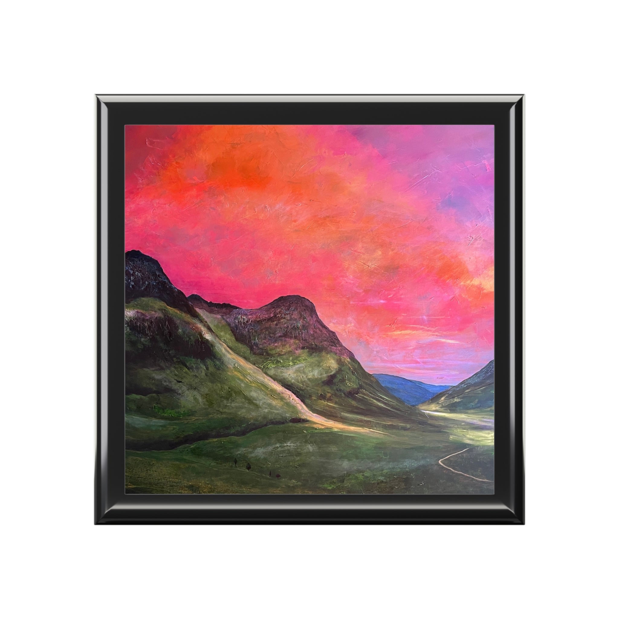 Into The Glencoe Dusk | Jewellery Box | Scotland - Art Gallery - Free Shipping Worldwide