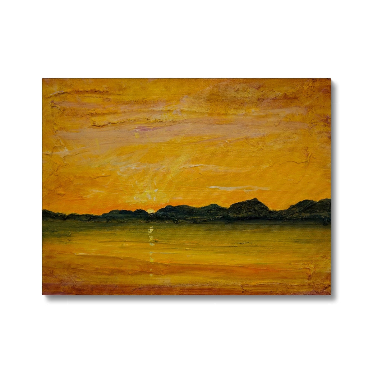 Jura Sunset Canvas Prints - Hebridean Islands Art Gallery Scotland - Free Shipping Worldwide