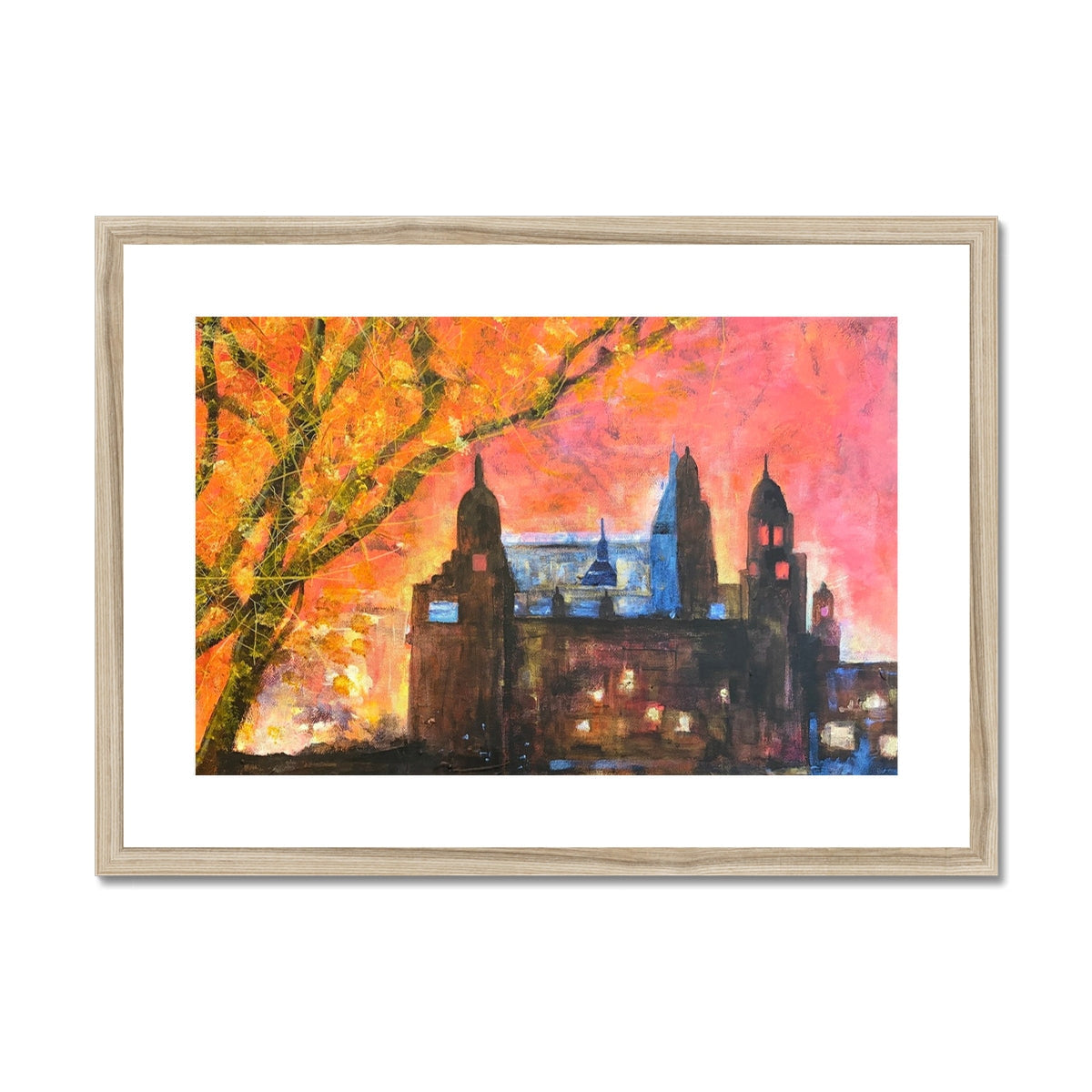 Kelvingrove Art Gallery Dusk Prints - Edinburgh & Glasgow Scotland - Free Shipping Worldwide
