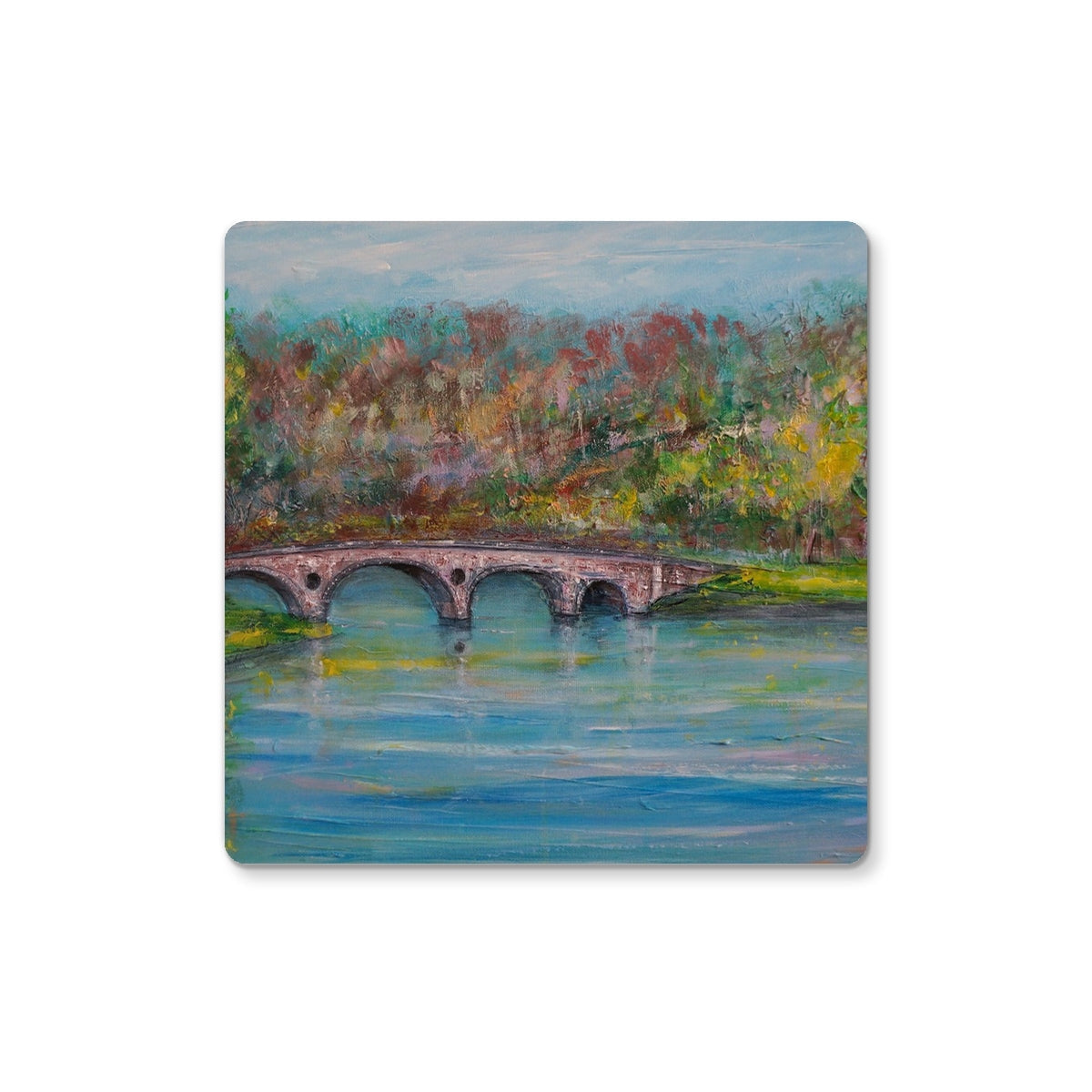 Kenmore Bridge Coaster with stone arch bridge design