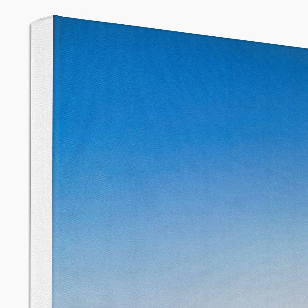 Kip Marina blue gradient canvas wall art print