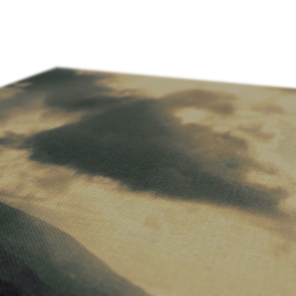 Camouflage military-style blanket in Kyles of Bute photography print