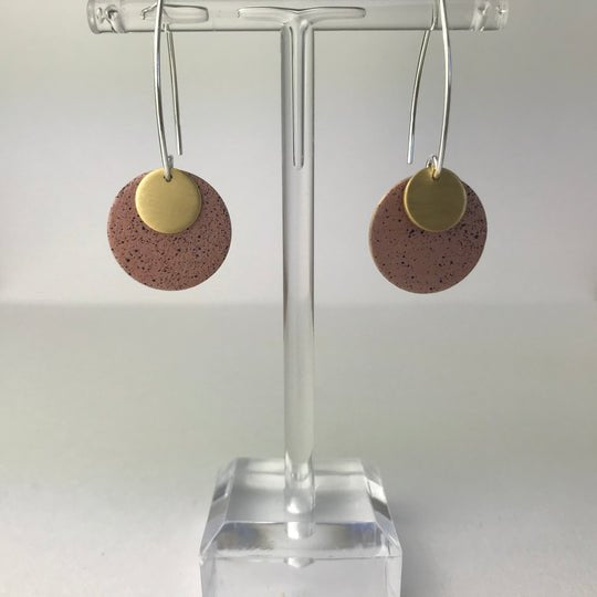 La Laguna Small Dot Earrings by Lindsay Mcdowall Jewellery