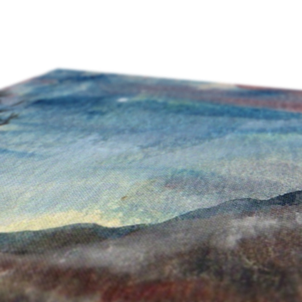 Loch Eck Moonlight Canvas Prints - Lochs & Mountains Art Gallery Scotland - Free Shipping Worldwide