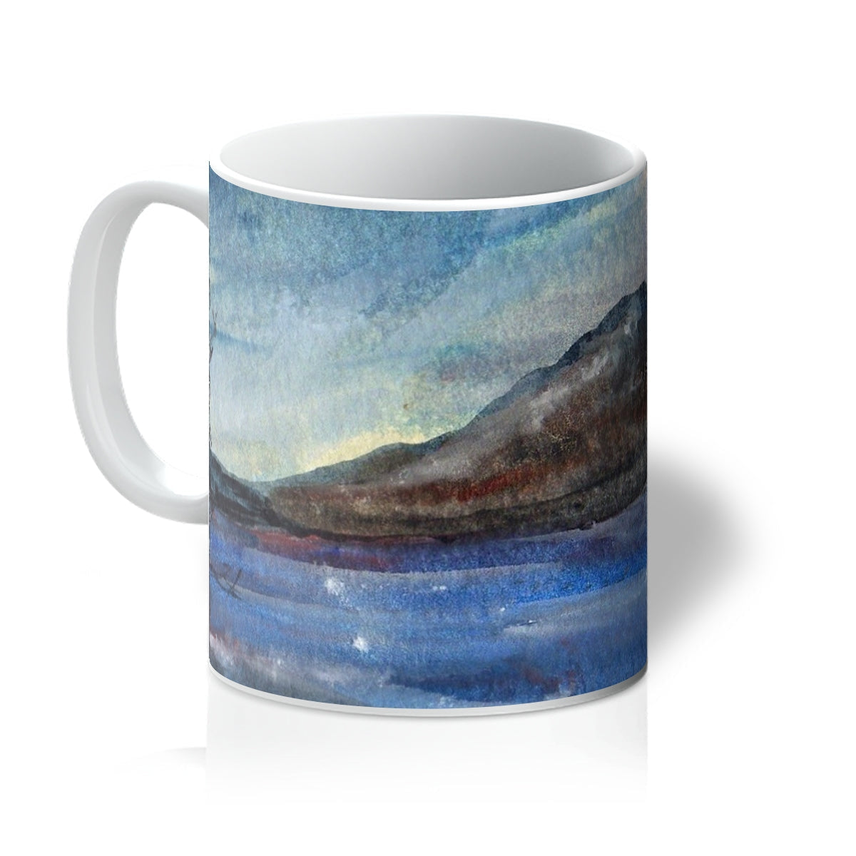 Loch Eck Moonlight Mug - Lochs & Mountains Art Gallery Scotland - Free Shipping Worldwide