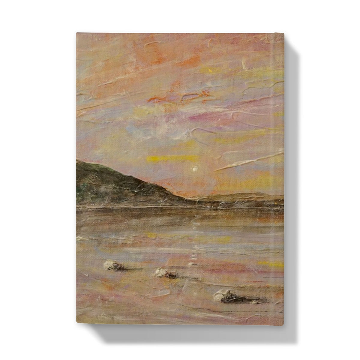 Impressionistic Loch Rannoch sunset journal cover