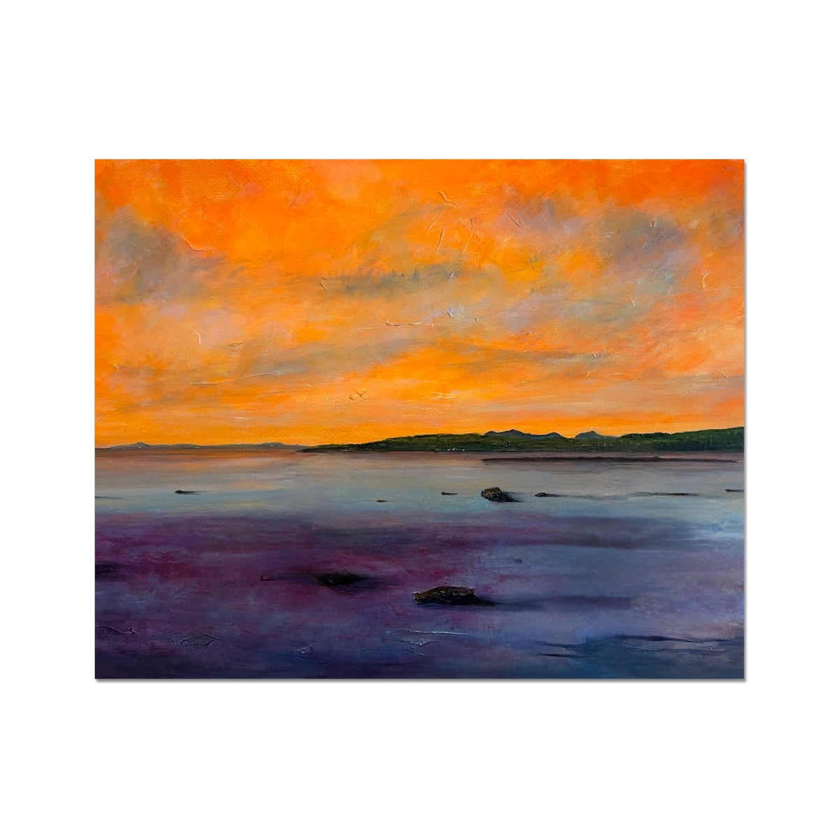 Looking From Largs Artist Proof Collector Print - River Clyde Art Gallery Scotland - Free Shipping Worldwide