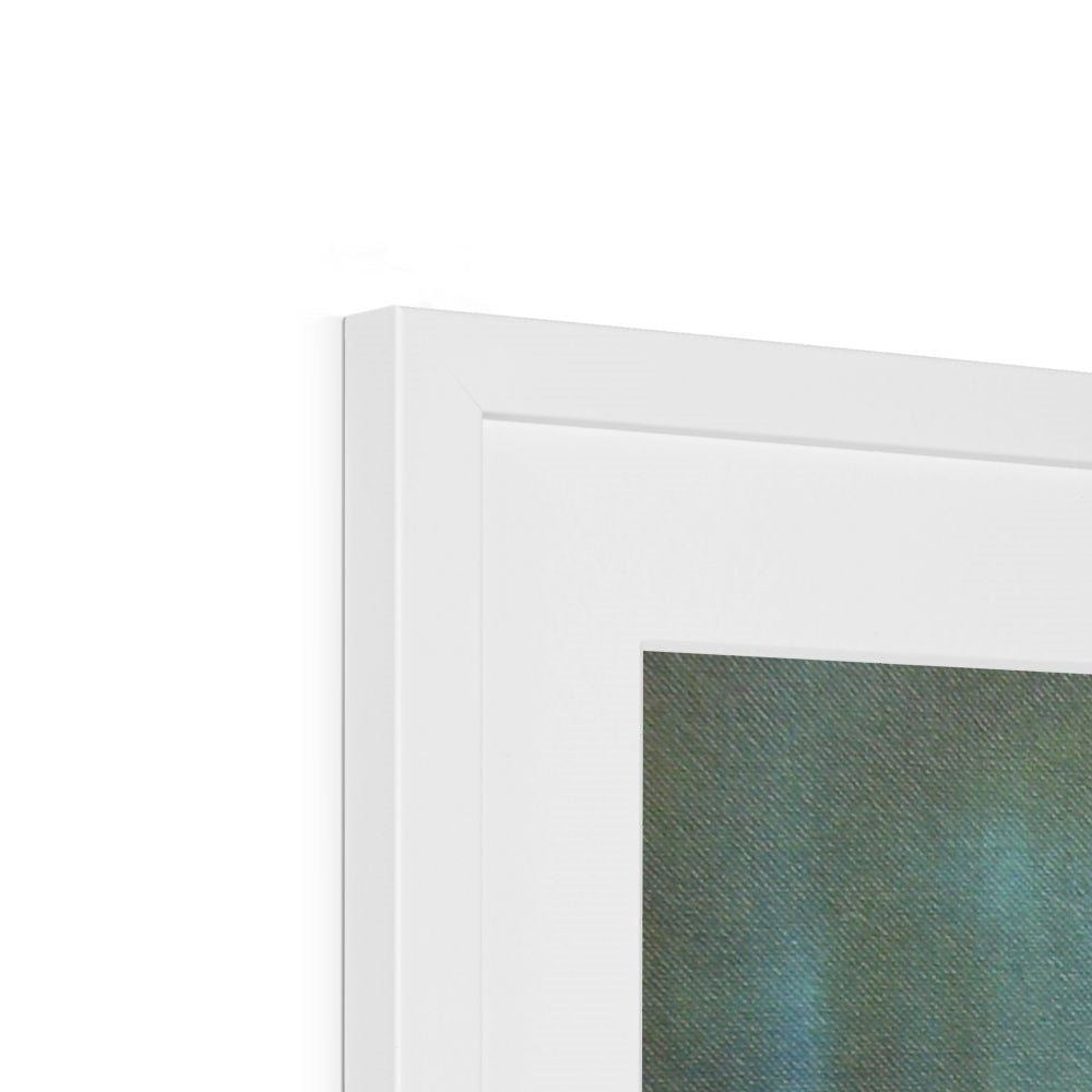 White rectangular matte frame for New York West Side Art Prints