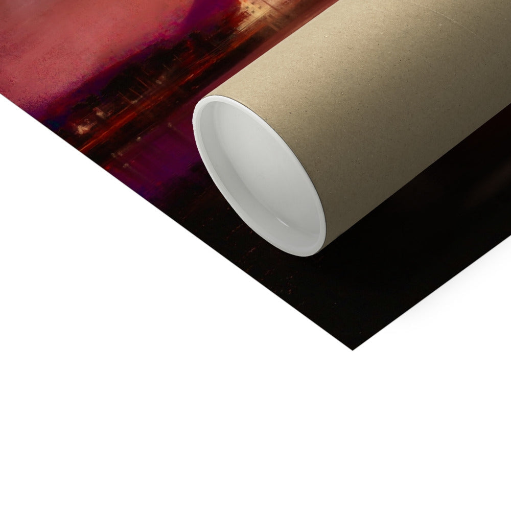 Plockton Sunset Artist Proof Print in Brown Cardboard Tube