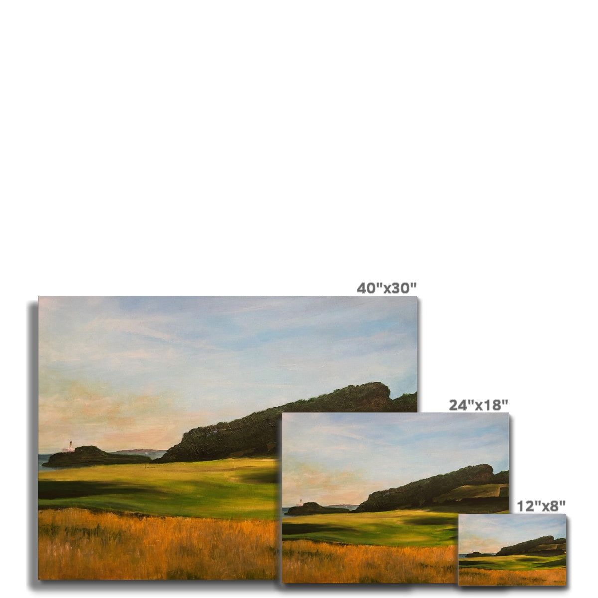 40x30 Renaissance Golf Club serene landscape canvas print