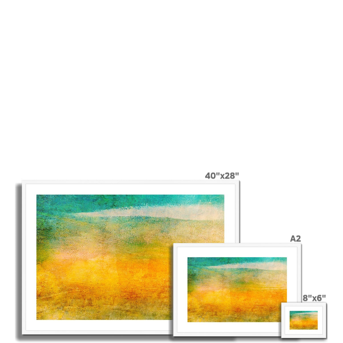 The Shoreline ii Art Prints - Abstract & Impressionistic Gallery Scotland - Free Shipping Worldwide