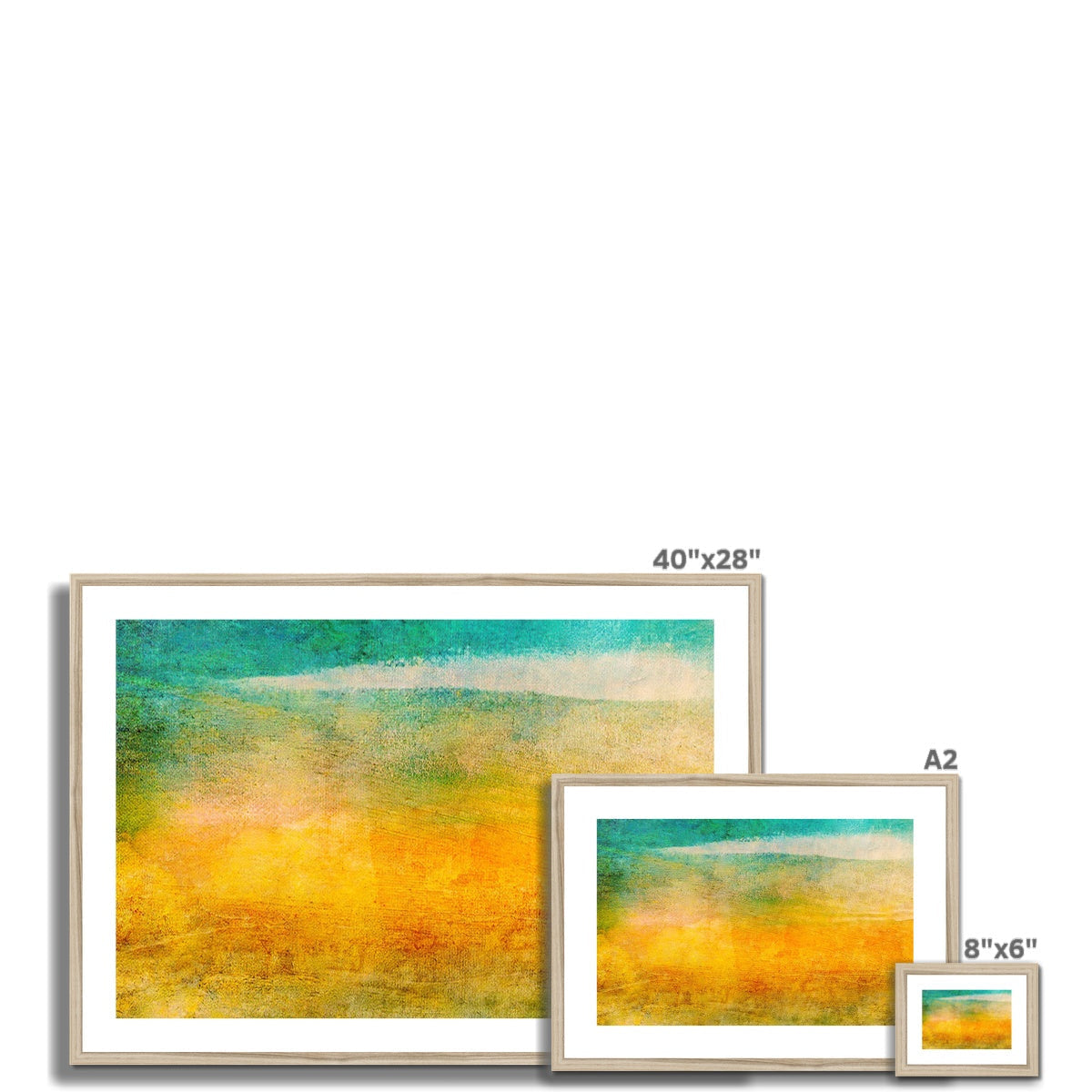 The Shoreline ii Art Prints - Abstract & Impressionistic Gallery Scotland - Free Shipping Worldwide