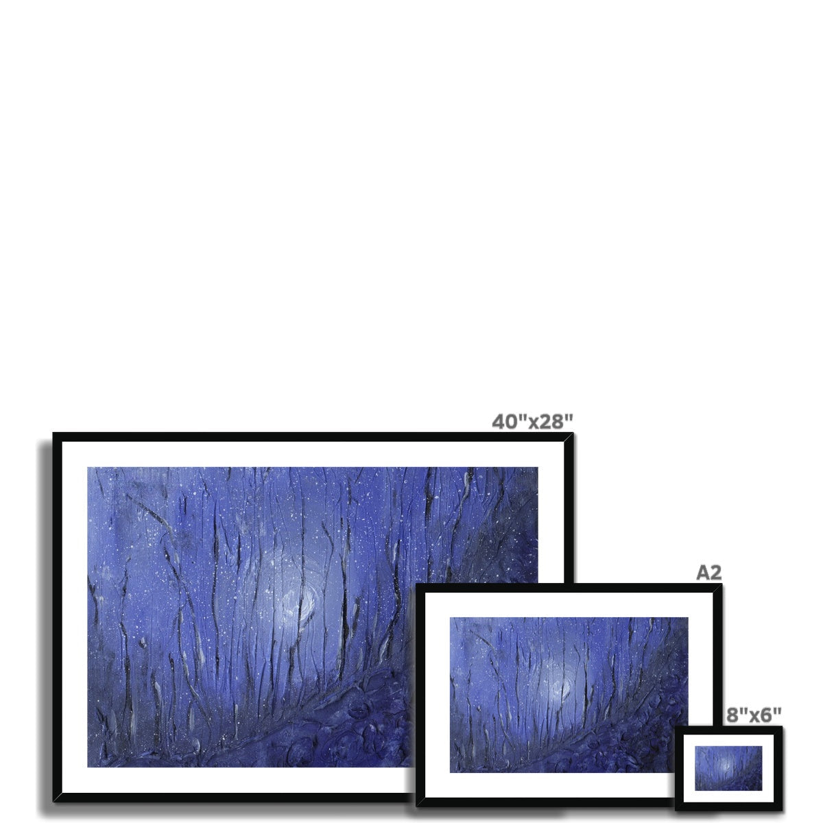 Spirits Of The Forest Art Prints - Abstract & Impressionistic Gallery Scotland - Free Shipping Worldwide