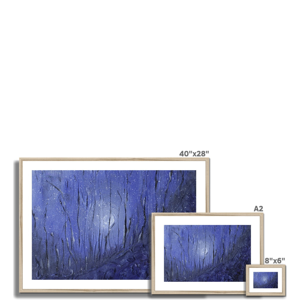 Spirits Of The Forest Art Prints - Abstract & Impressionistic Gallery Scotland - Free Shipping Worldwide