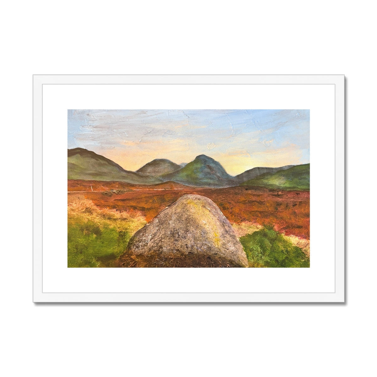 Standing Still In Glencoe Art Prints - Gallery Scotland - Free Shipping Worldwide