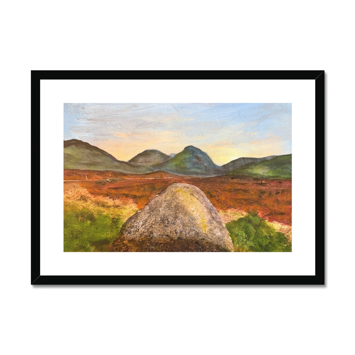 Standing Still In Glencoe Art Prints - Gallery Scotland - Free Shipping Worldwide