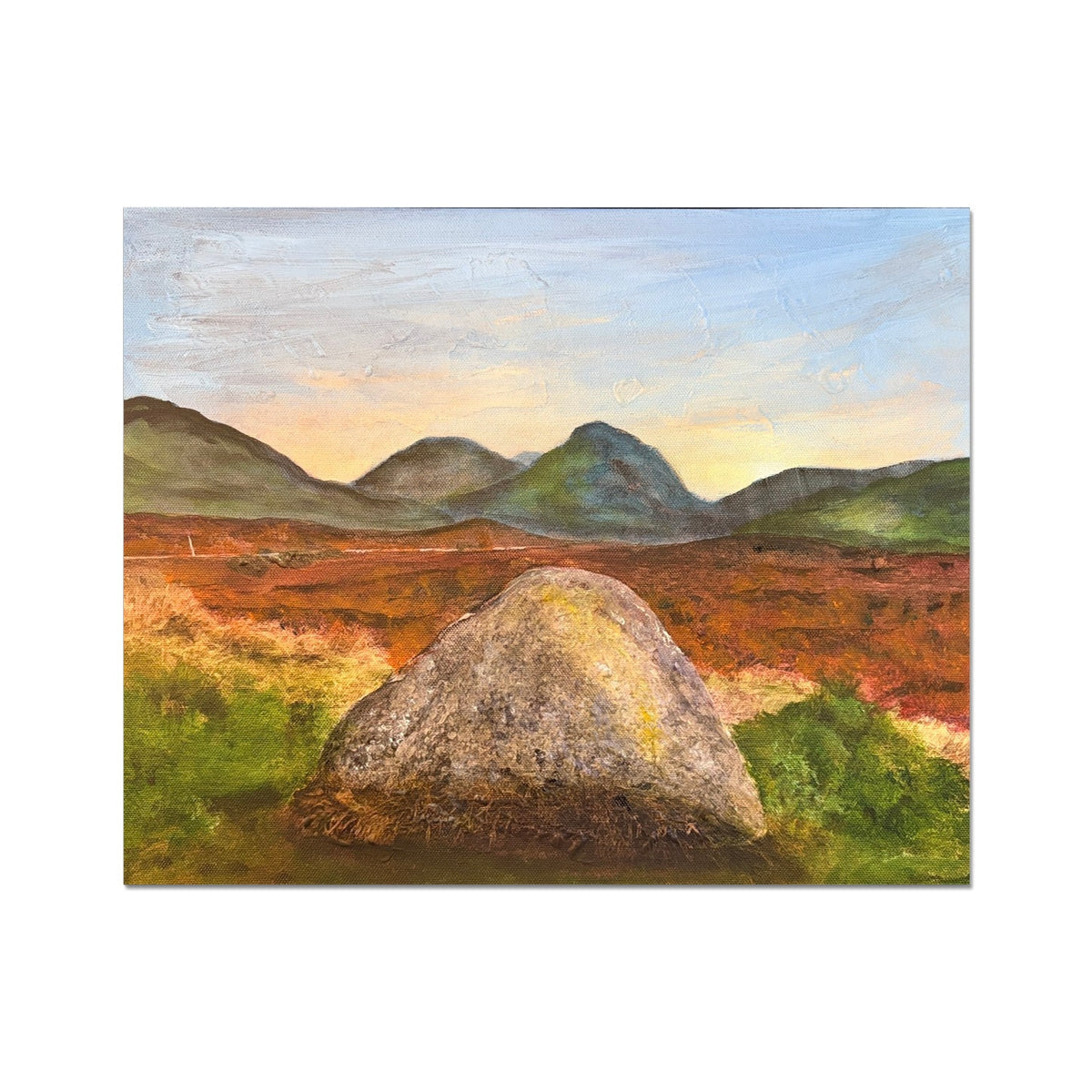 Standing Still In Glencoe Artist Proof Collector Print - Art Gallery Scotland - Free Shipping Worldwide
