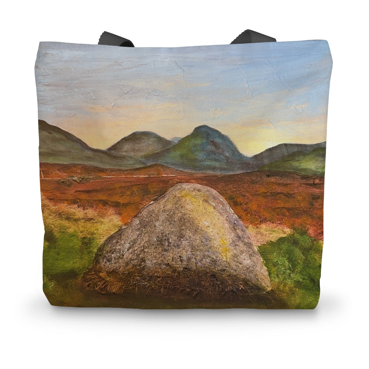 Standing Still In Glencoe Canvas Prints Tote Bag - Art Gallery Scotland - Free Shipping Worldwide