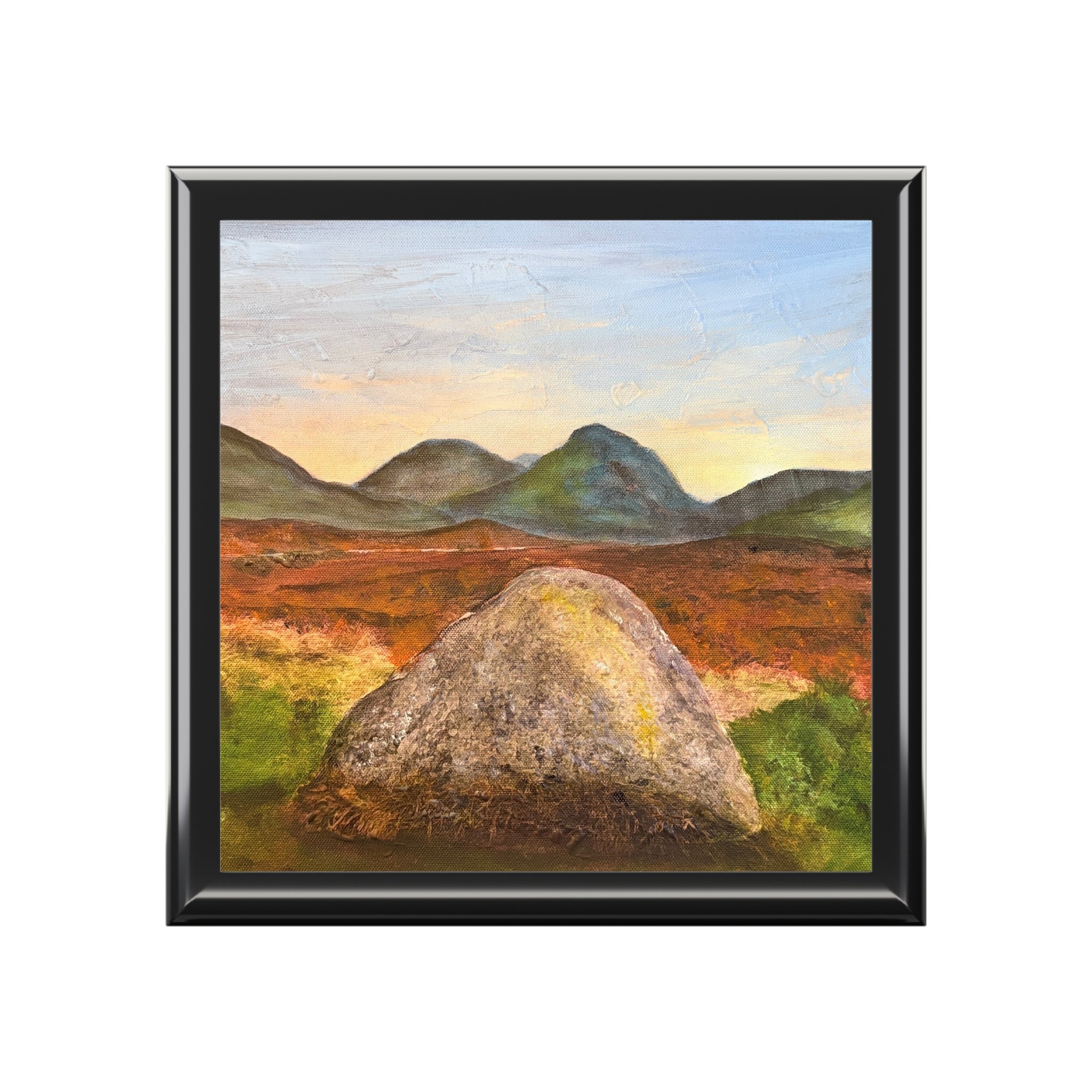 Standing Still In Glencoe | Jewellery Box | Scotland - Art Gallery - Free Shipping Worldwide
