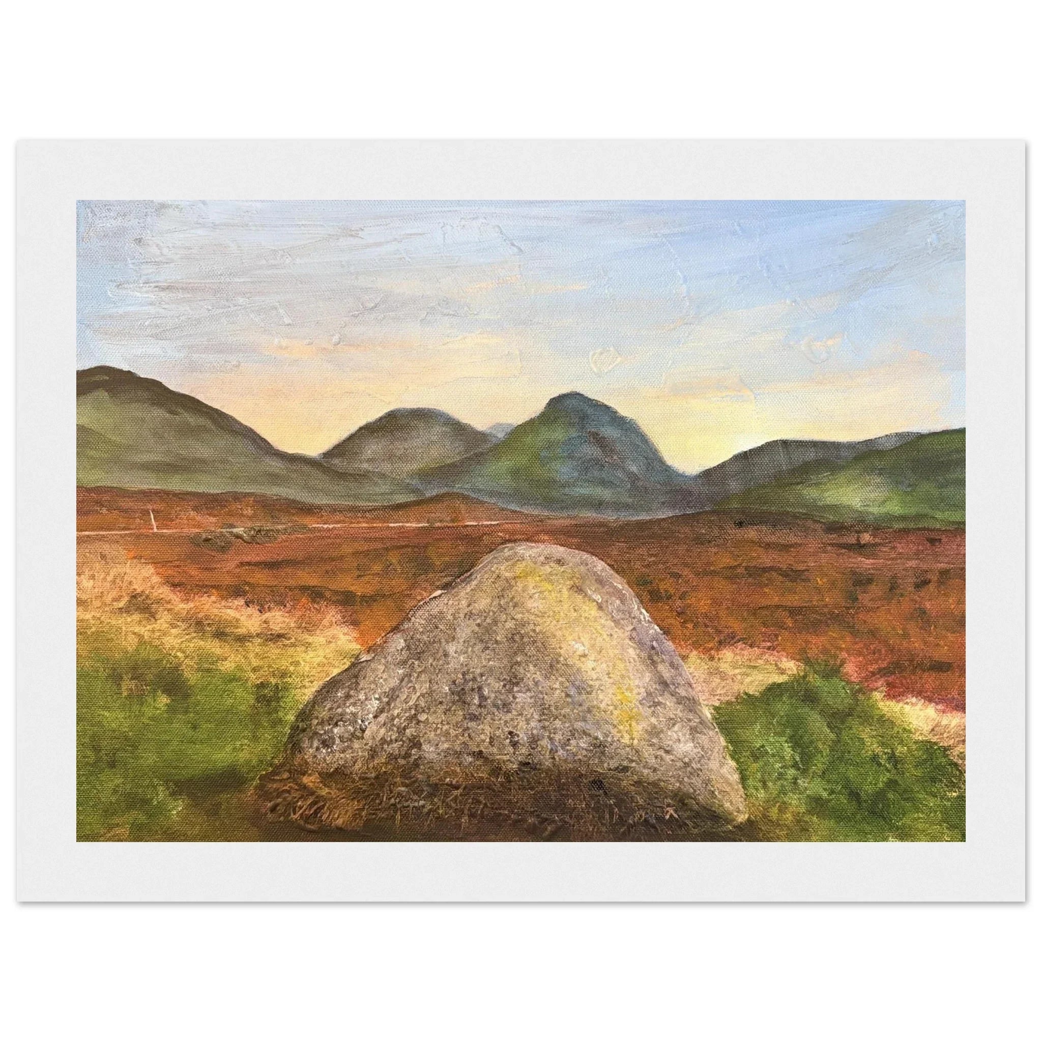 Standing Still In Glencoe | Scotland Your Pocket - Art Gallery - Free Shipping Worldwide