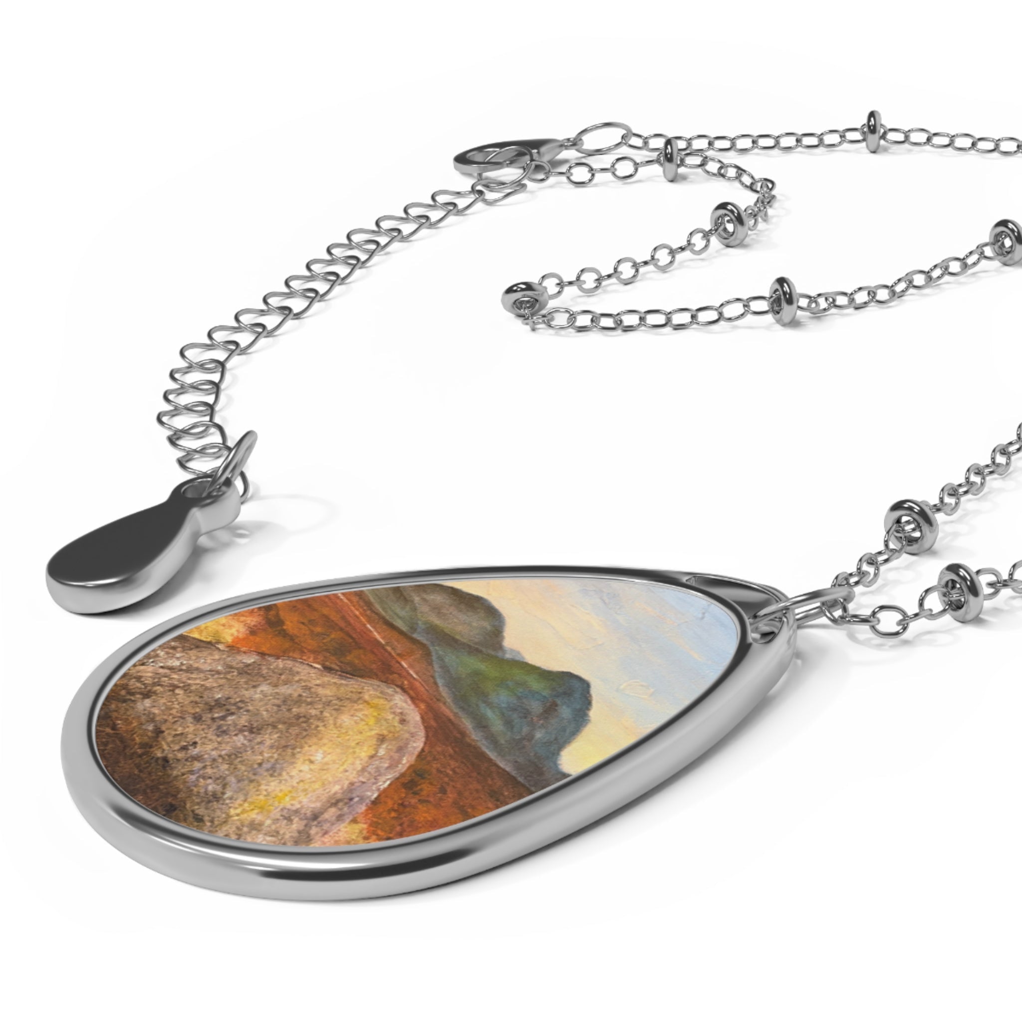 Standing Still In Glencoe | Scottish Art Jewellery | Necklace - Gallery Scotland - Free Shipping Worldwide