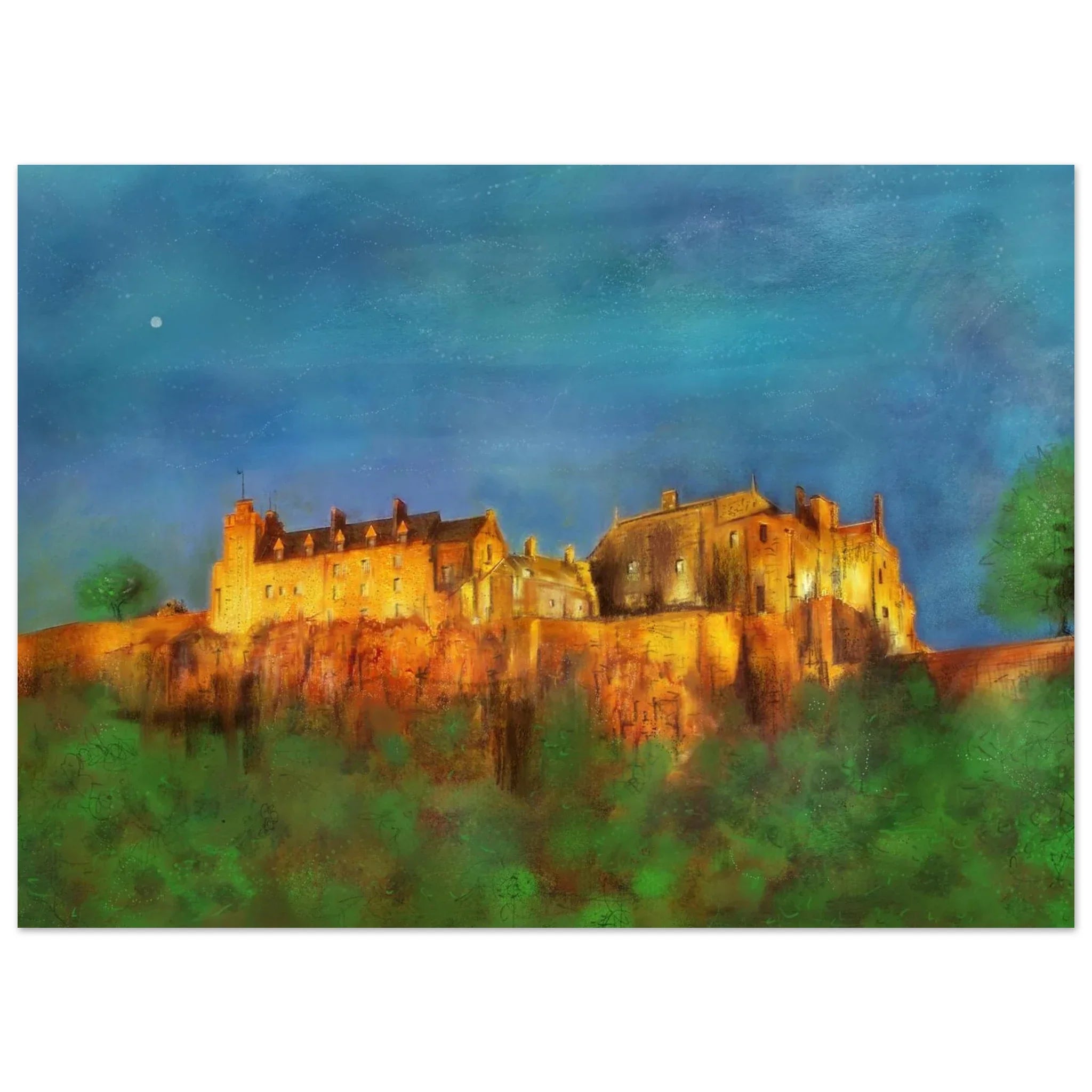 Stirling Castle Summer | Scotland In Your Pocket - Historic & Iconic Art Gallery - Free Shipping Worldwide