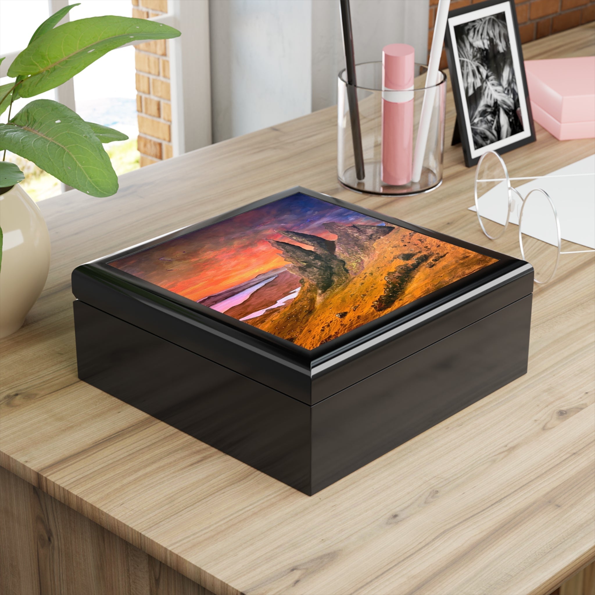 Storr Sunset Skye | Jewellery Box | Scotland - Art Gallery - Free Shipping Worldwide