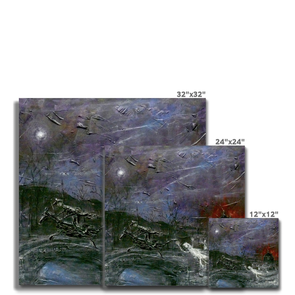 Tam o Shanter Canvas Prints - Abstract & Impressionistic Art Gallery Scotland - Free Shipping Worldwide