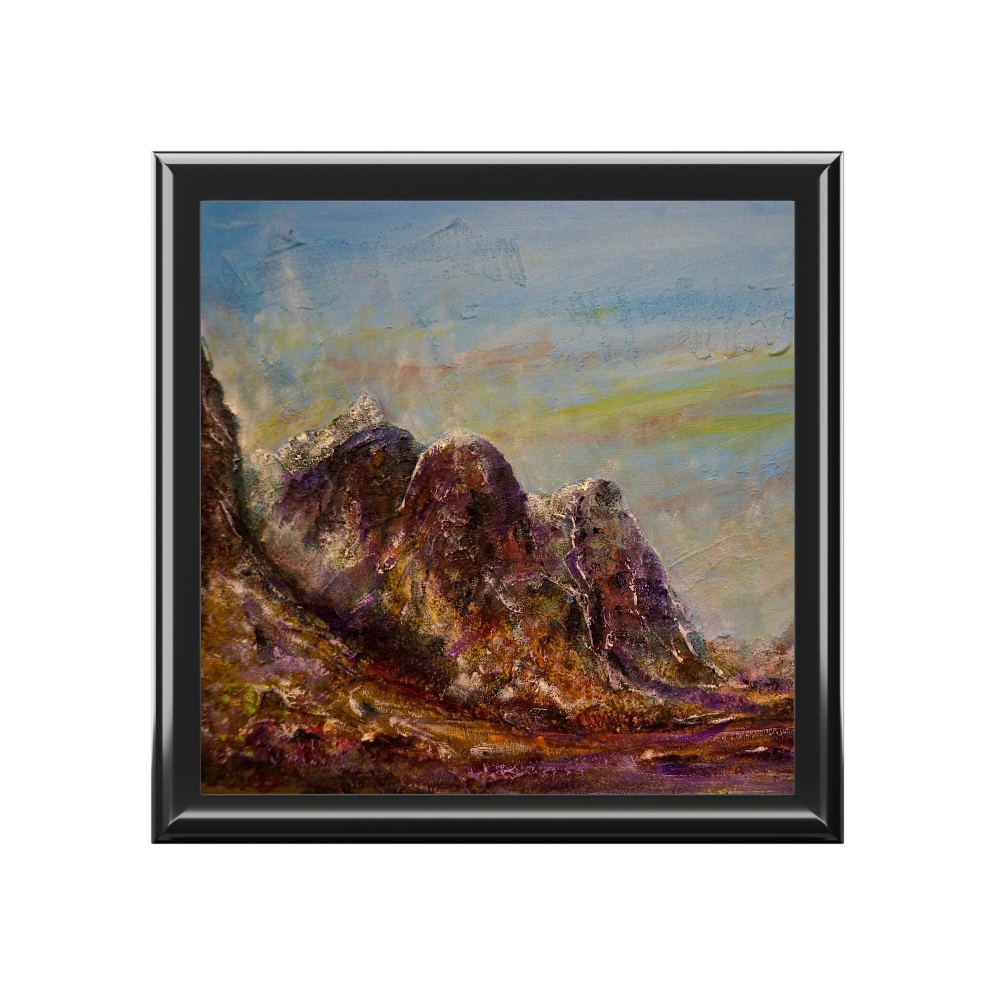 Three Sisters Of Glencoe | Jewellery Box | Scotland - Printify - Free Shipping Worldwide