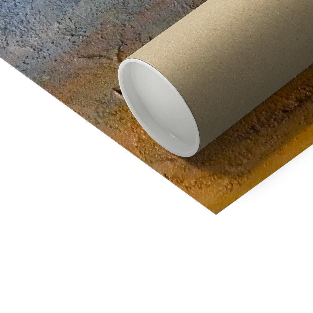 White textured PVC pipe in Torridon II Artist Proof print