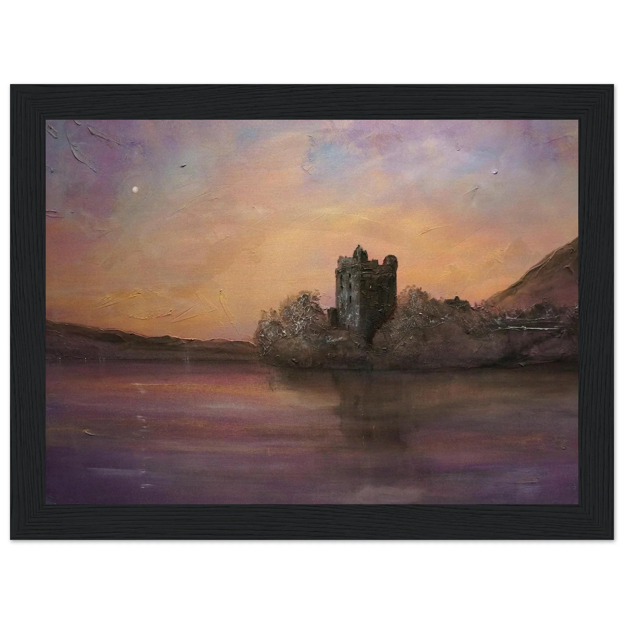 Urquhart Castle Moonlight | Scotland In Your Pocket - Historic & Iconic Art Gallery - Free Shipping Worldwide