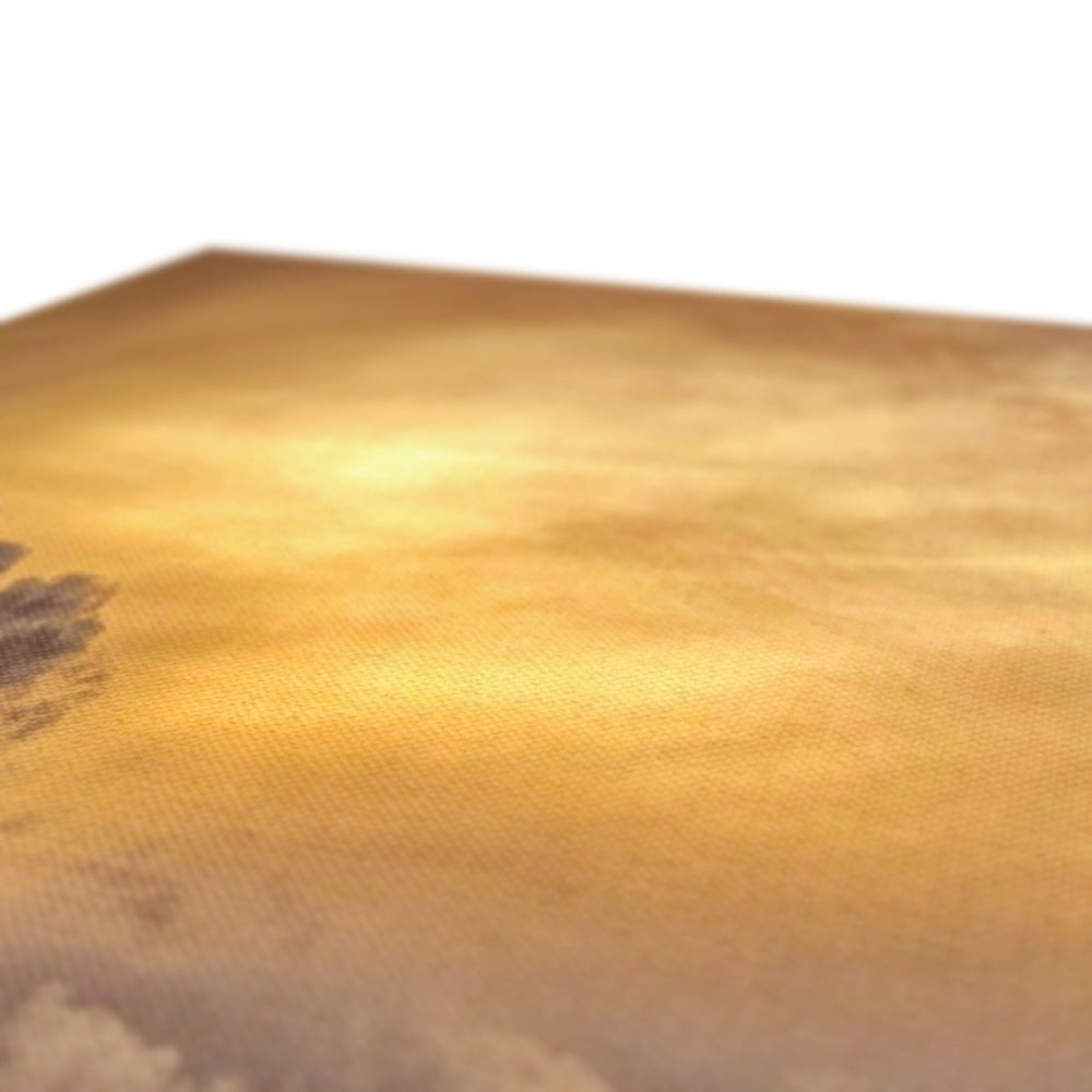 Golden sand dune landscape in The Waverley On The Clyde ii canvas print