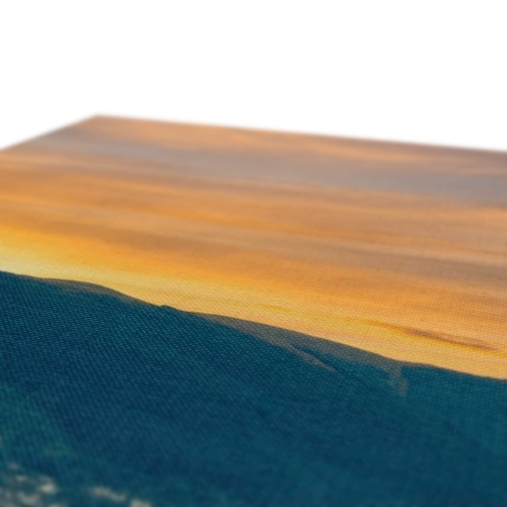 Wooden cutting board with smooth surface on Waverley On The Clyde canvas print