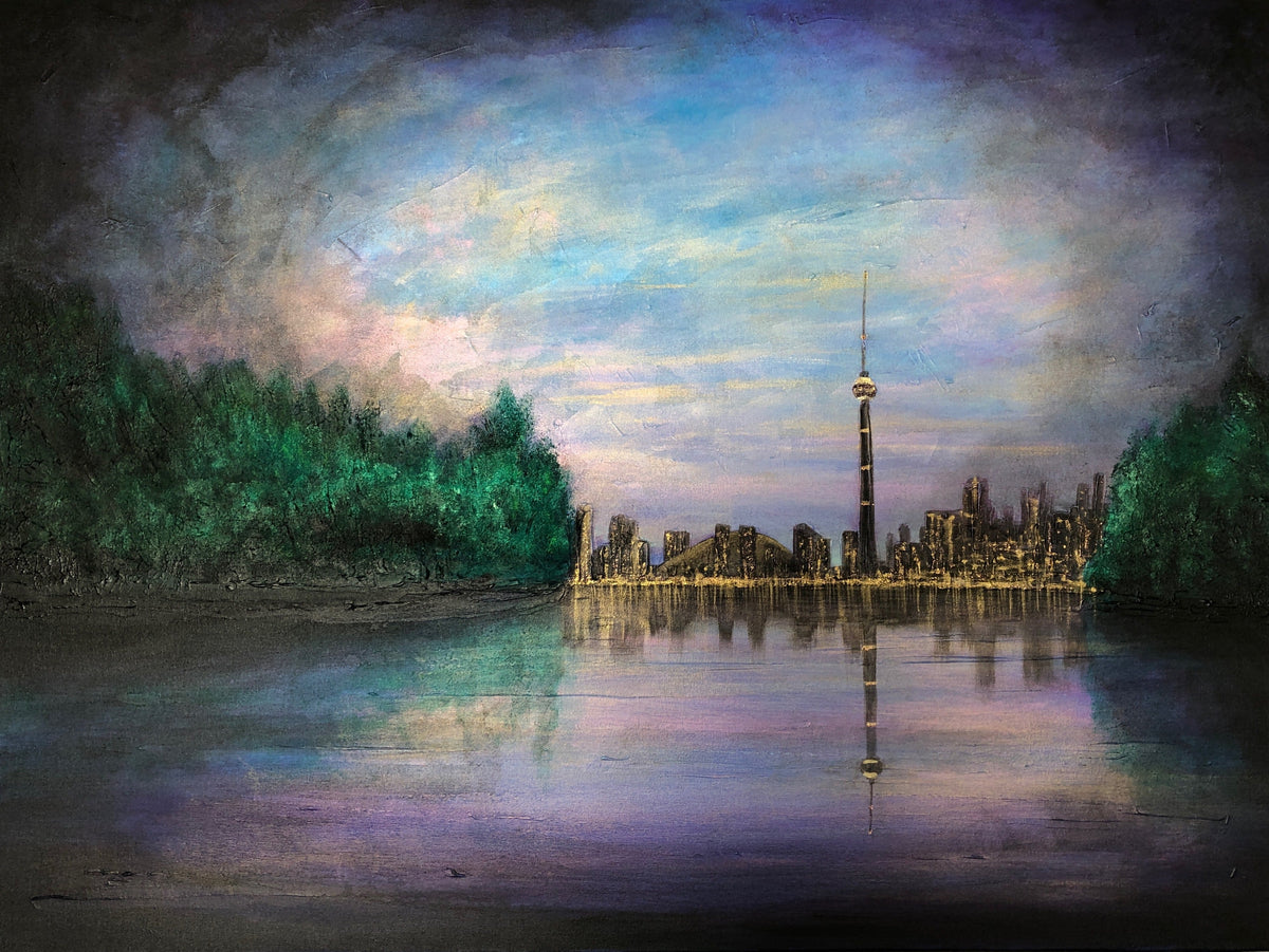 Last Light, Toronto - Original Commission Painting