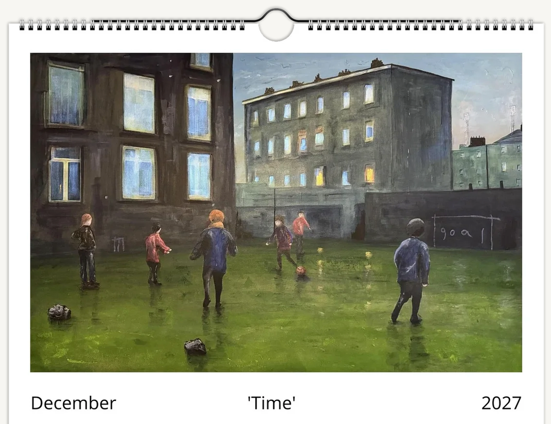 Scotland 2027 Art Calendar by Kevin Hunter - Scottish Landscapes