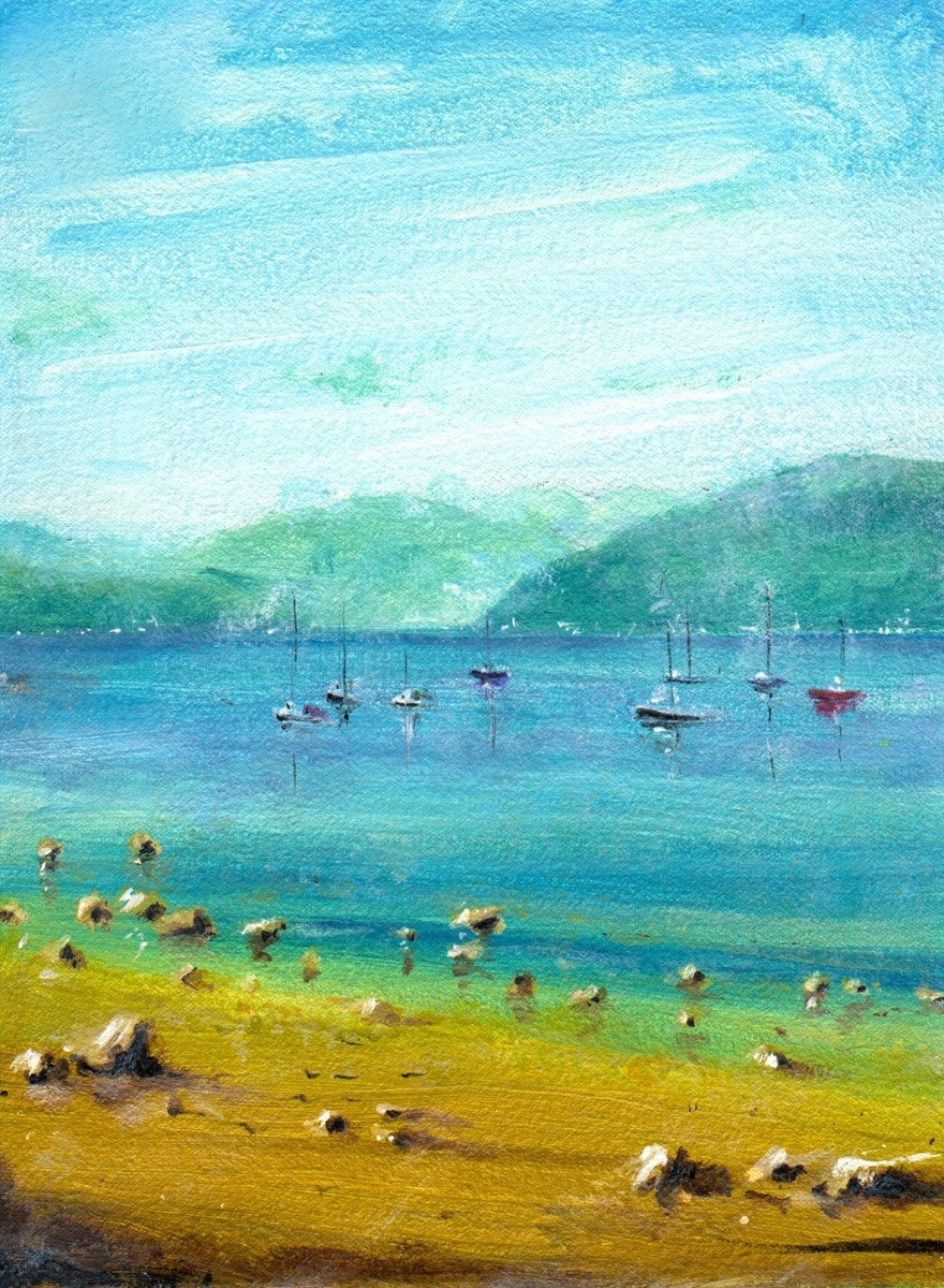 A Clyde Summer Day Art Gifts From Scotland