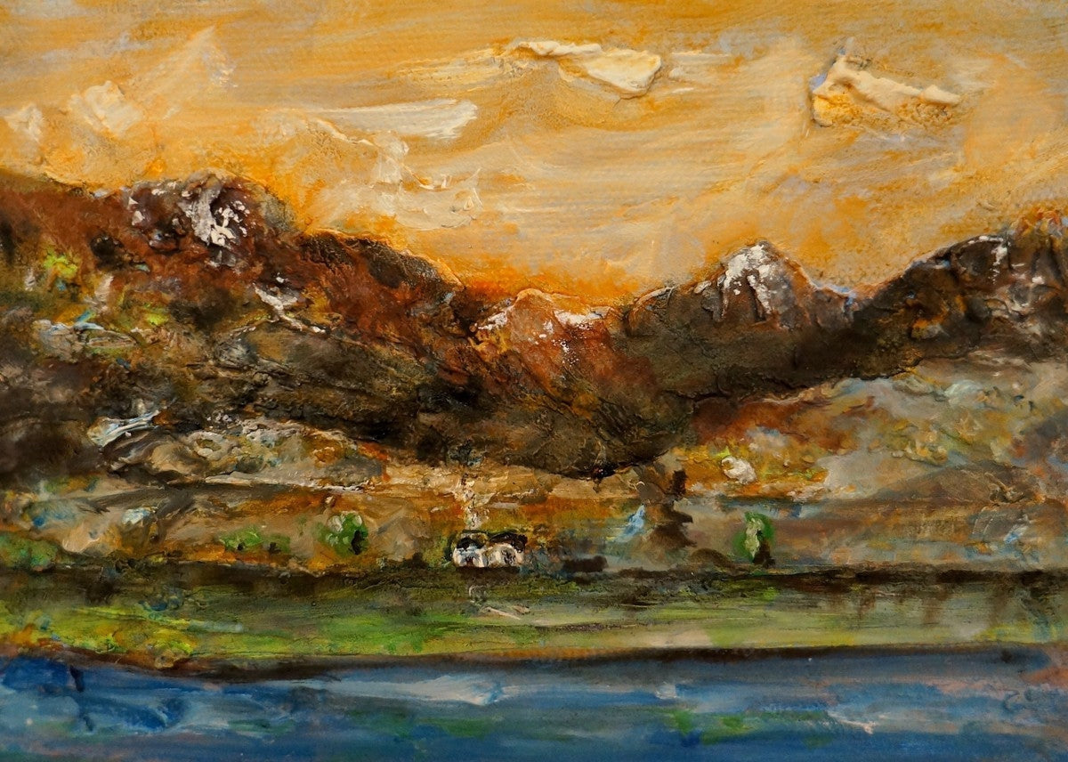 A Glencoe Cottage Art Gifts From Scotland