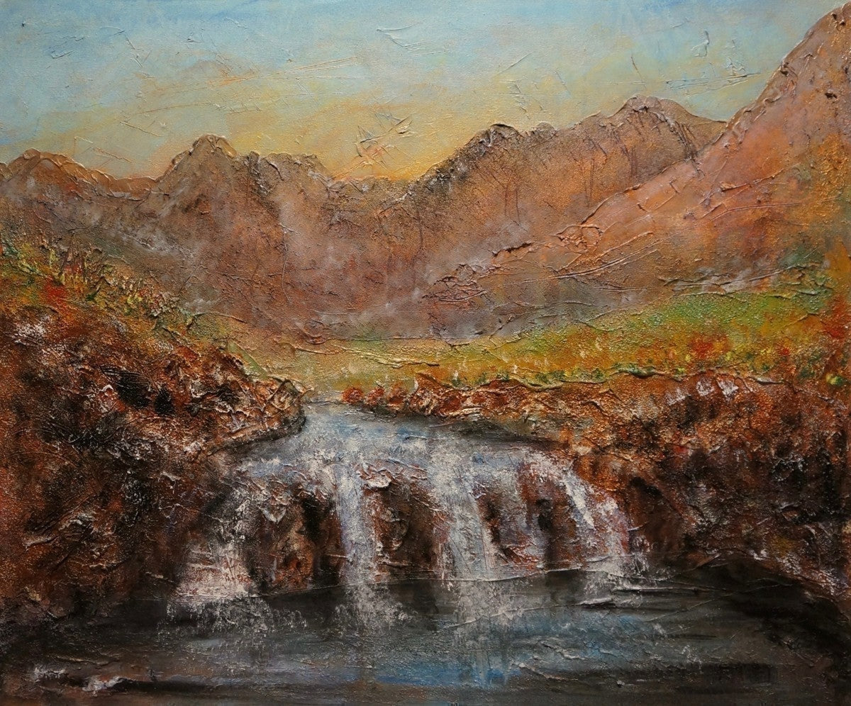 Fairy Pools Dawn Skye Art Gifts From Scotland