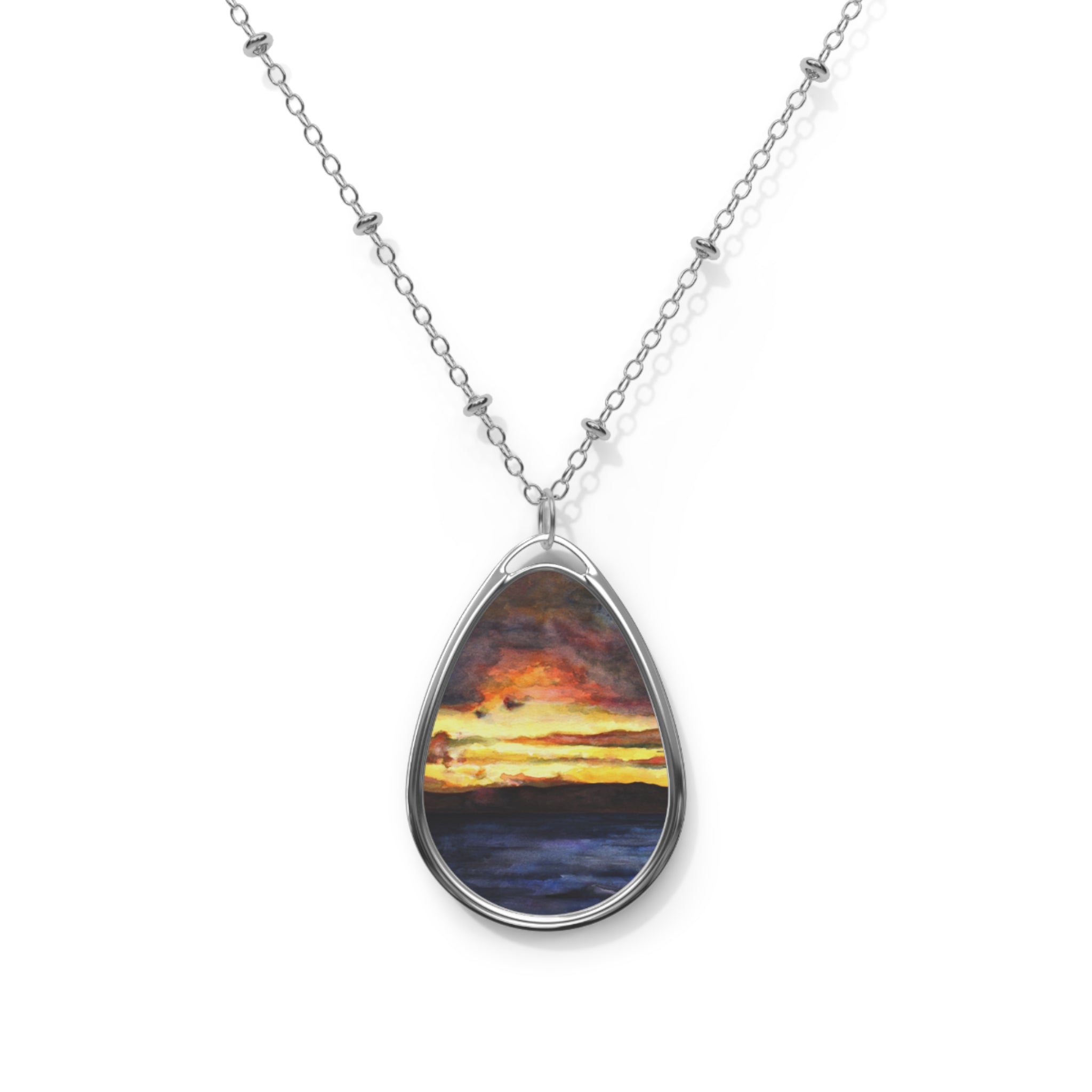 Clyde Sunset | Scottish Art Jewellery | Necklace