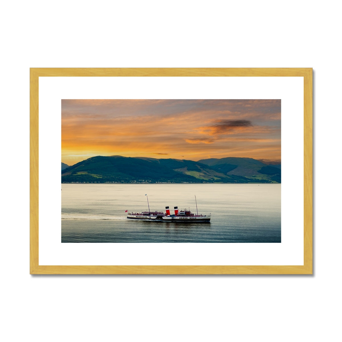 The Waverley Scottish Landscape Photography | Antique Framed & Mounted Prints From Scotlands From Scotland