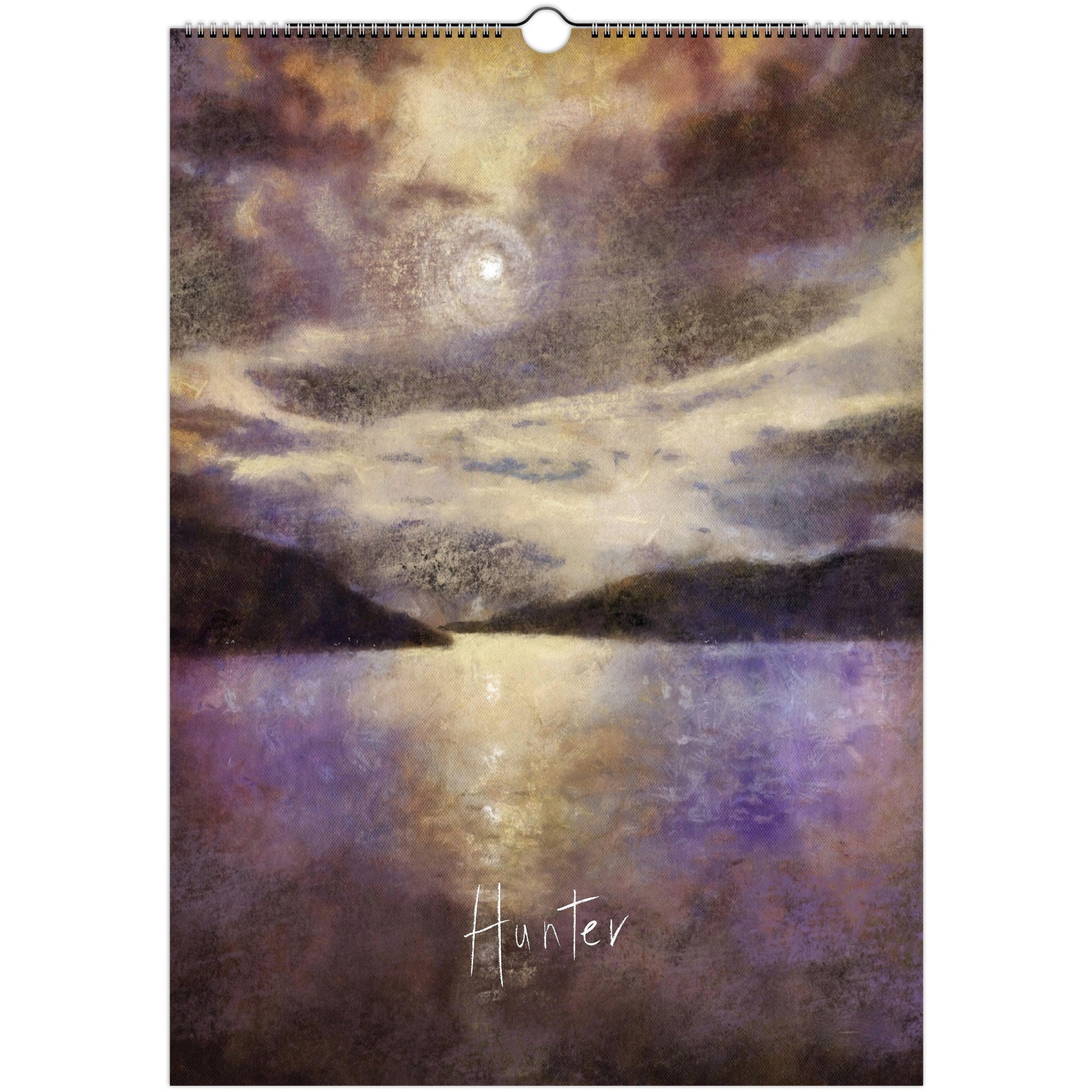 2025 A3 Art Calendar | Hunter Scottish Artist | Hunter Scottish Artist | Paintings, Prints, Homeware and Art Gifts From Scotland By Scottish Artist Kevin Hunter