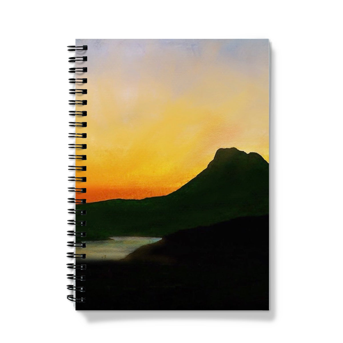 Stac Pollaidh Dusk Art Gifts Notebook