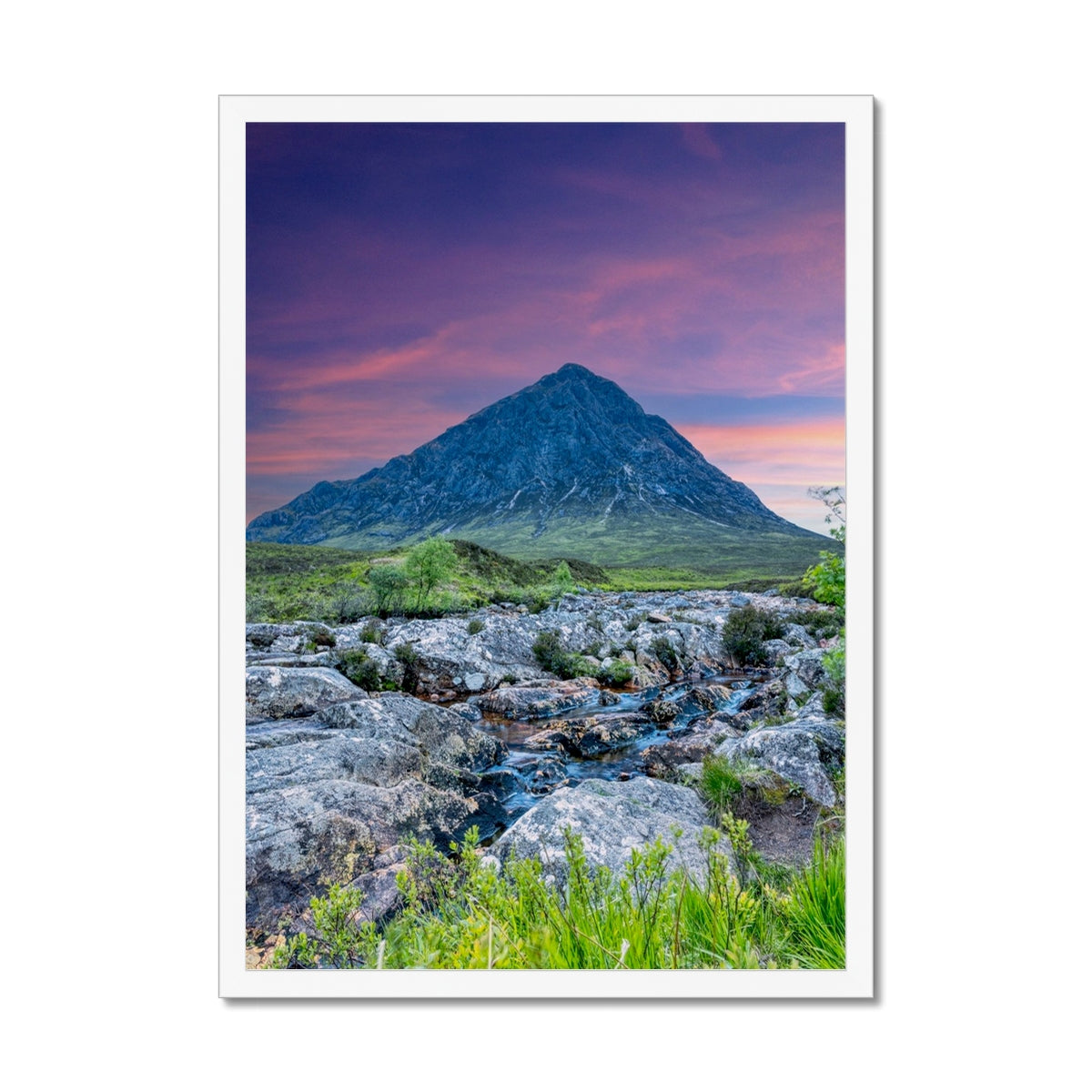 Buachaille Etive Mor Dawn Glencoe Scottish Landscape Photography | Framed Prints From Scotland