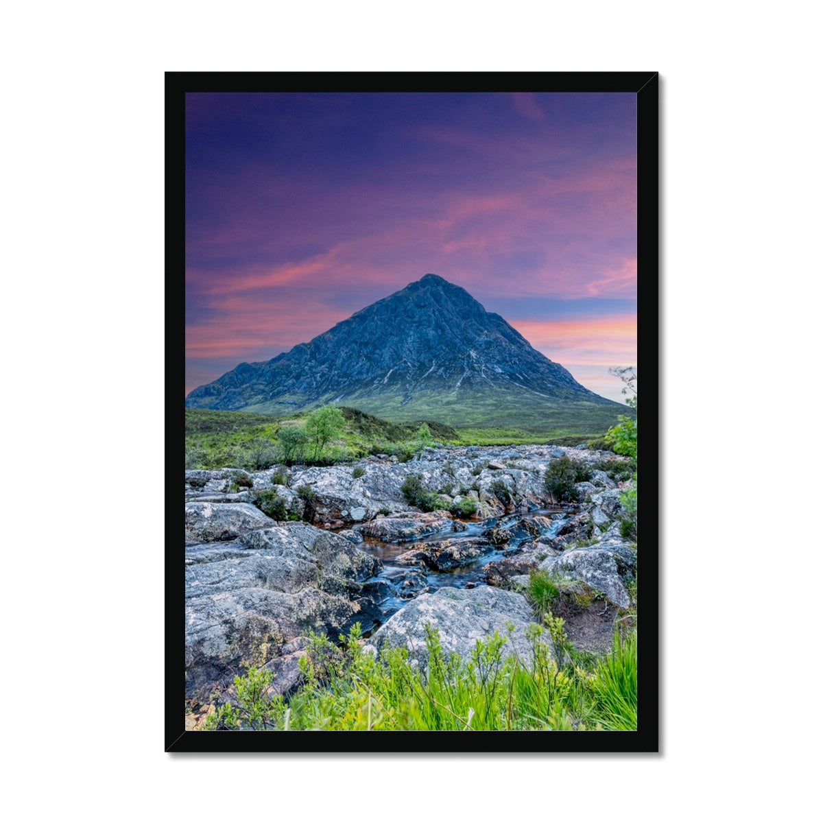 Buachaille Etive Mor Dawn Glencoe Scottish Landscape Photography | Framed Prints From Scotland