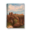 Dunnottar Castle Art Gifts Notebook-Stationery-Prodigi-A5-Graph-Paintings, Prints, Homeware, Art Gifts From Scotland By Scottish Artist Kevin Hunter