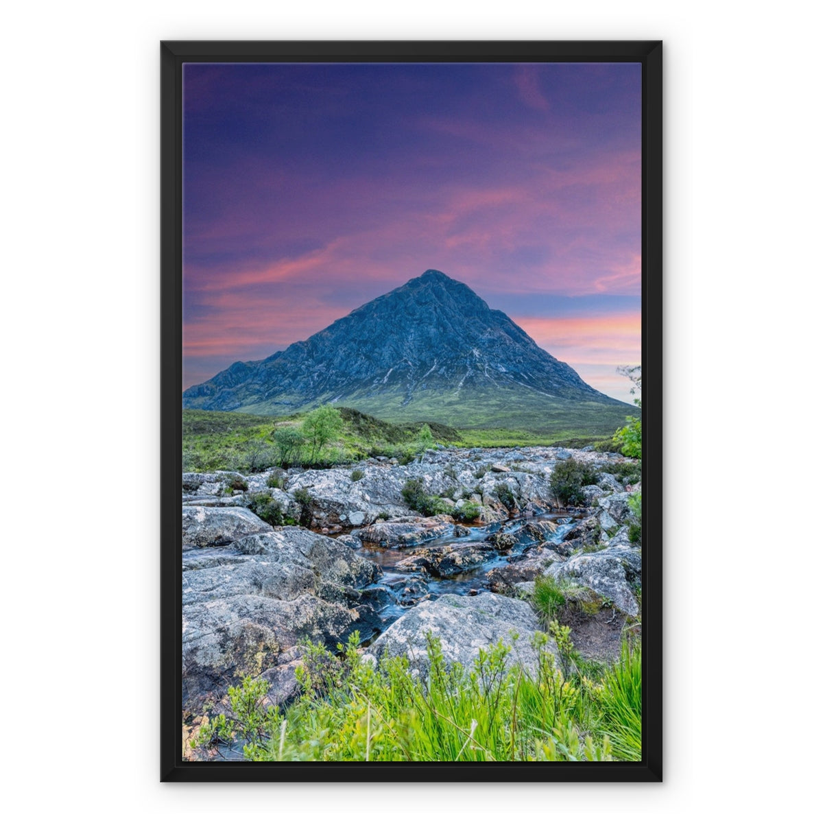 Buachaille Etive Mor Dawn Glencoe Scottish Landscape Photography | Framed Canvas Prints From Scotland Prints From Scotlands From Scotland