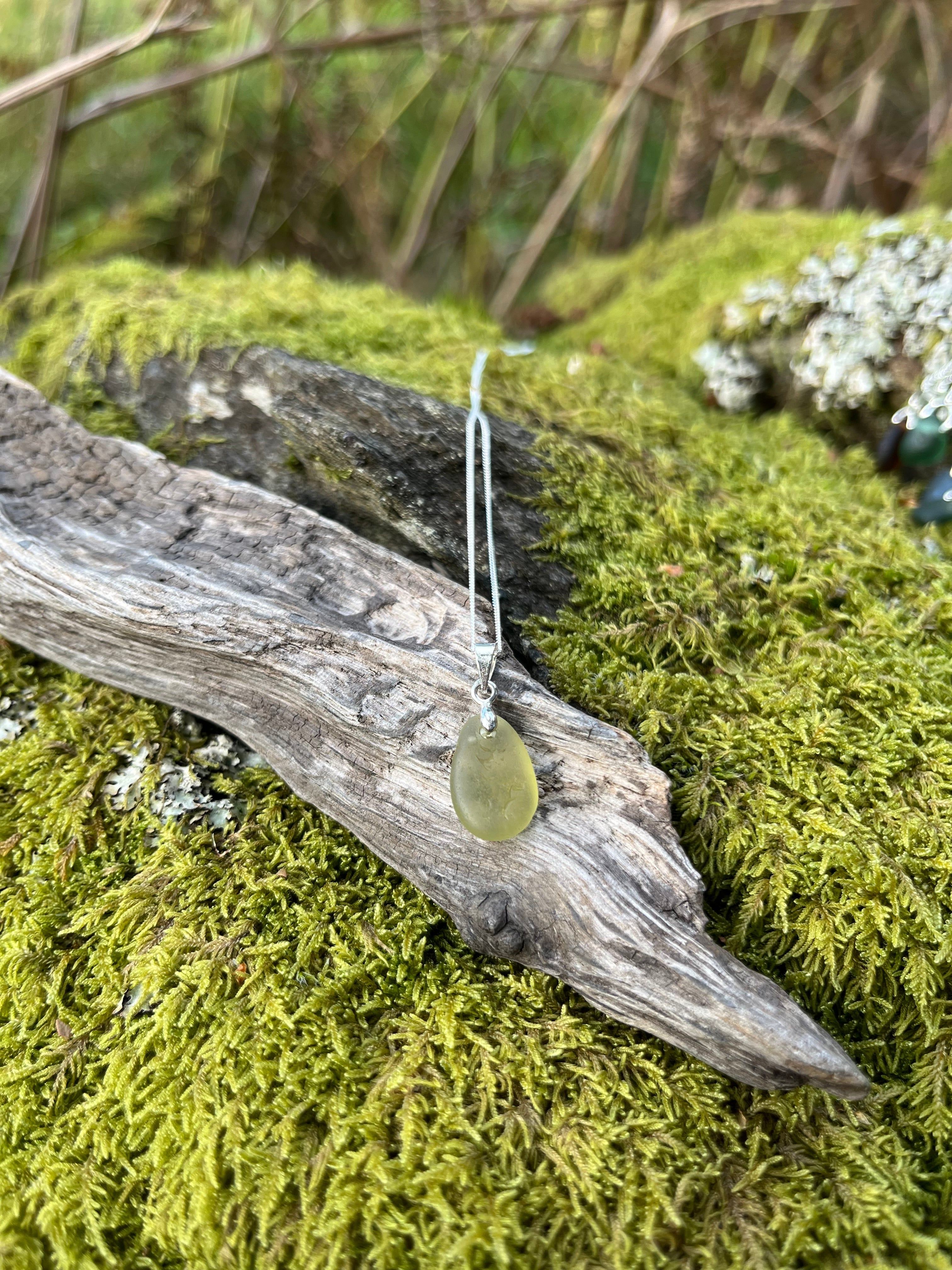 Colliers Seaglass Mermaids Larmes 925