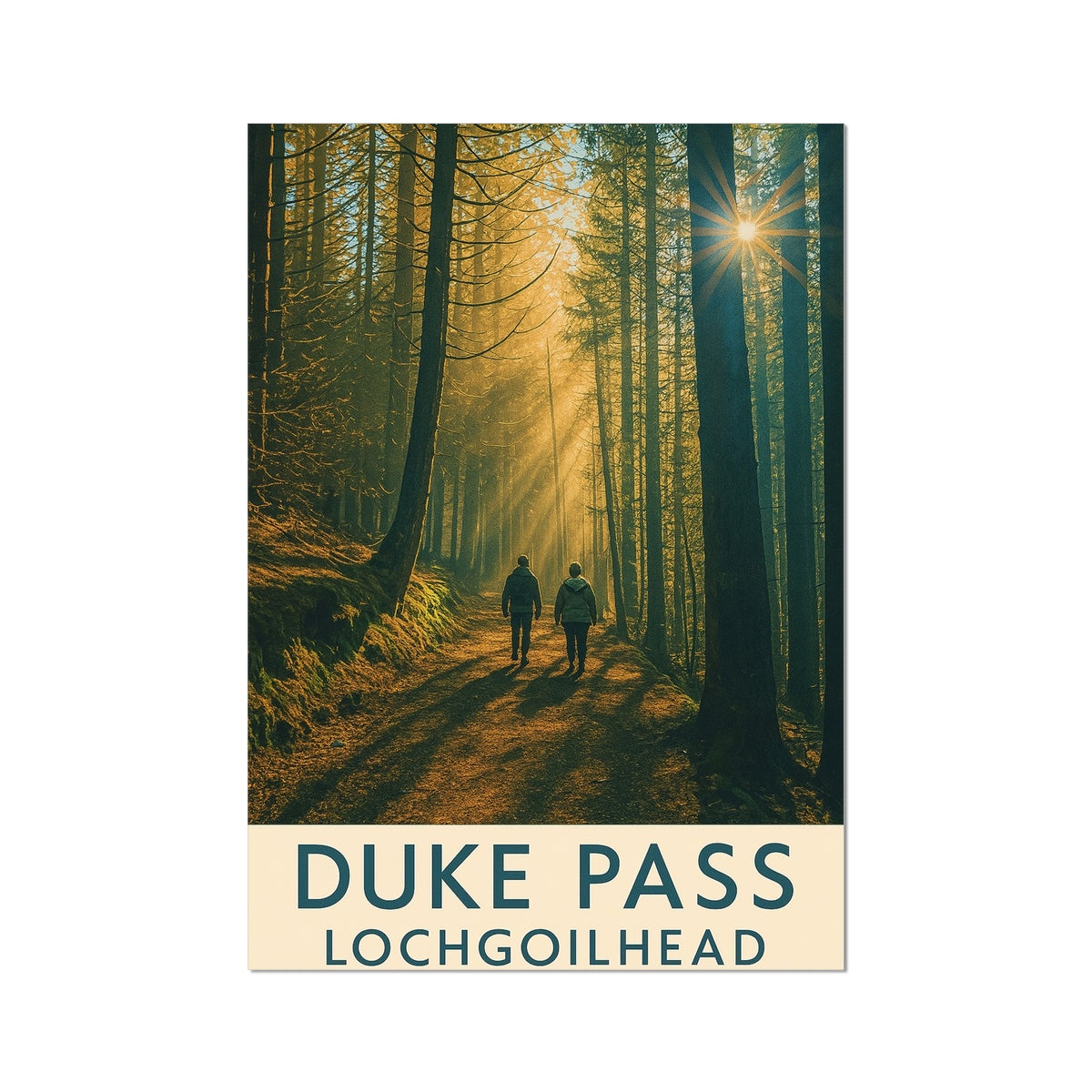 Duke Pass Lochgoilhead Fine Art Print